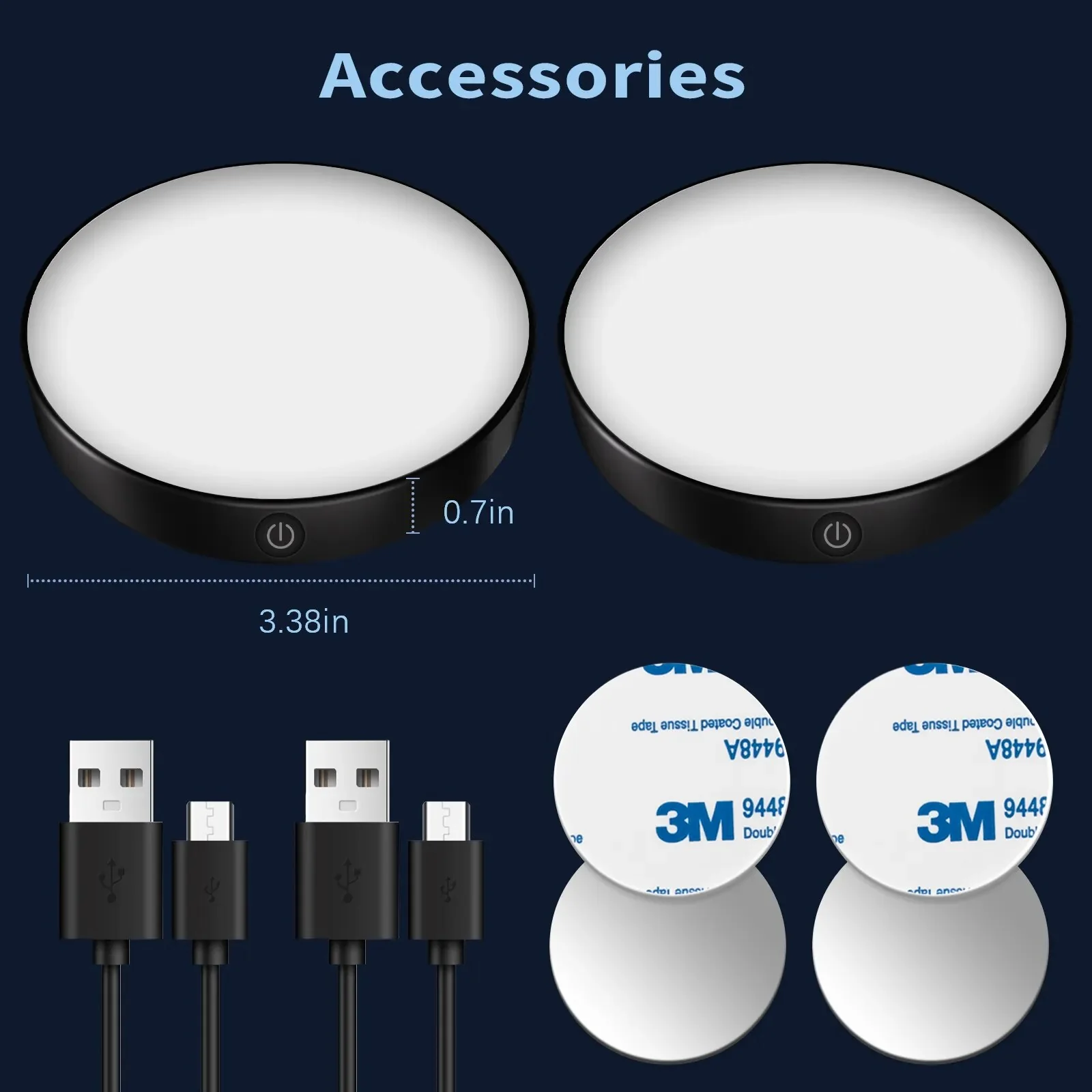 LED Night Lights 2 Pack - Yuha Electric