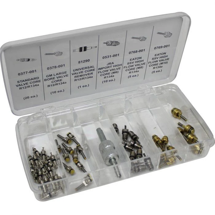 Mastercool 91337 R12/R134a Valve Core Repair Kit - Yuha Electric