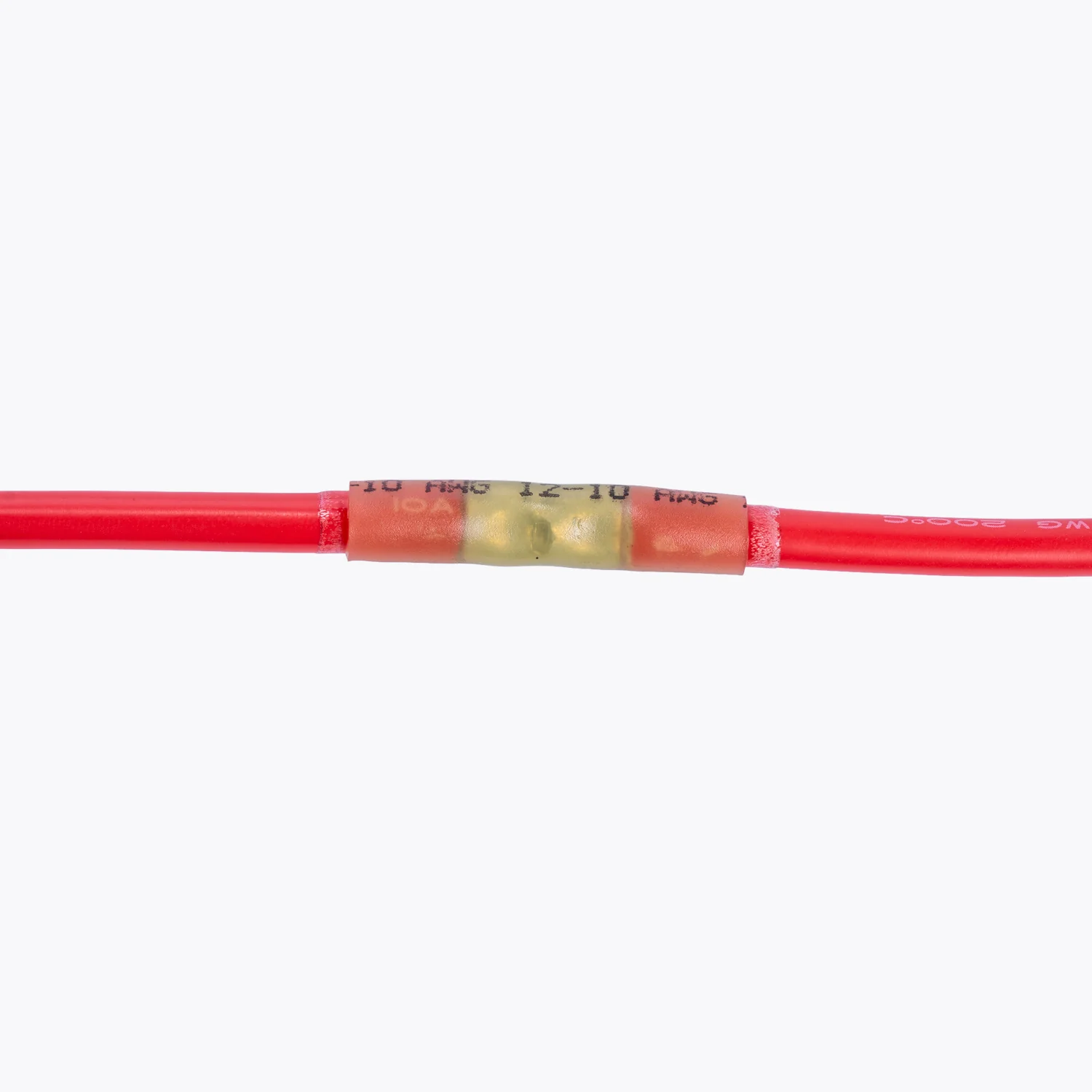 Cable Joiner Butt Splice 6mm yellow (5 Pack) - Yuha Electric