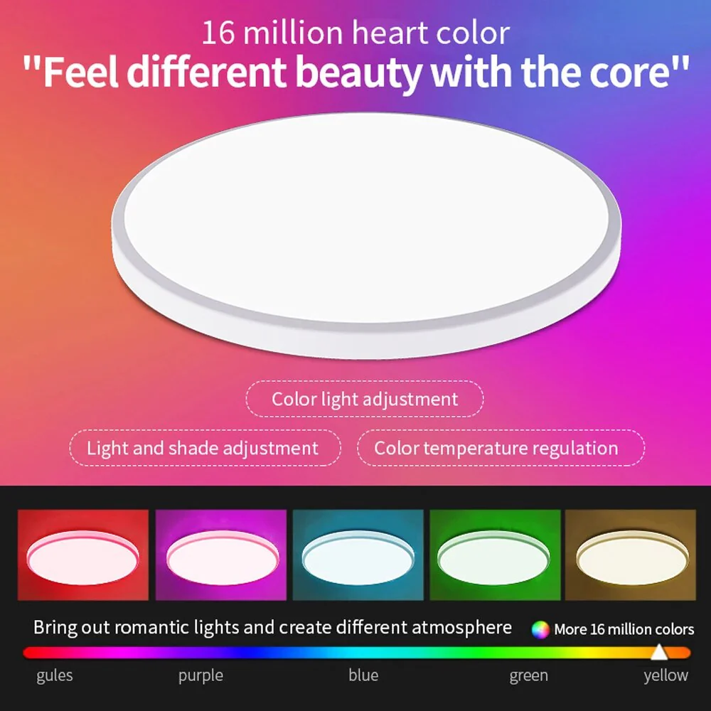 Smart WIFI LED Round Ceiling Light - Yuha Electric