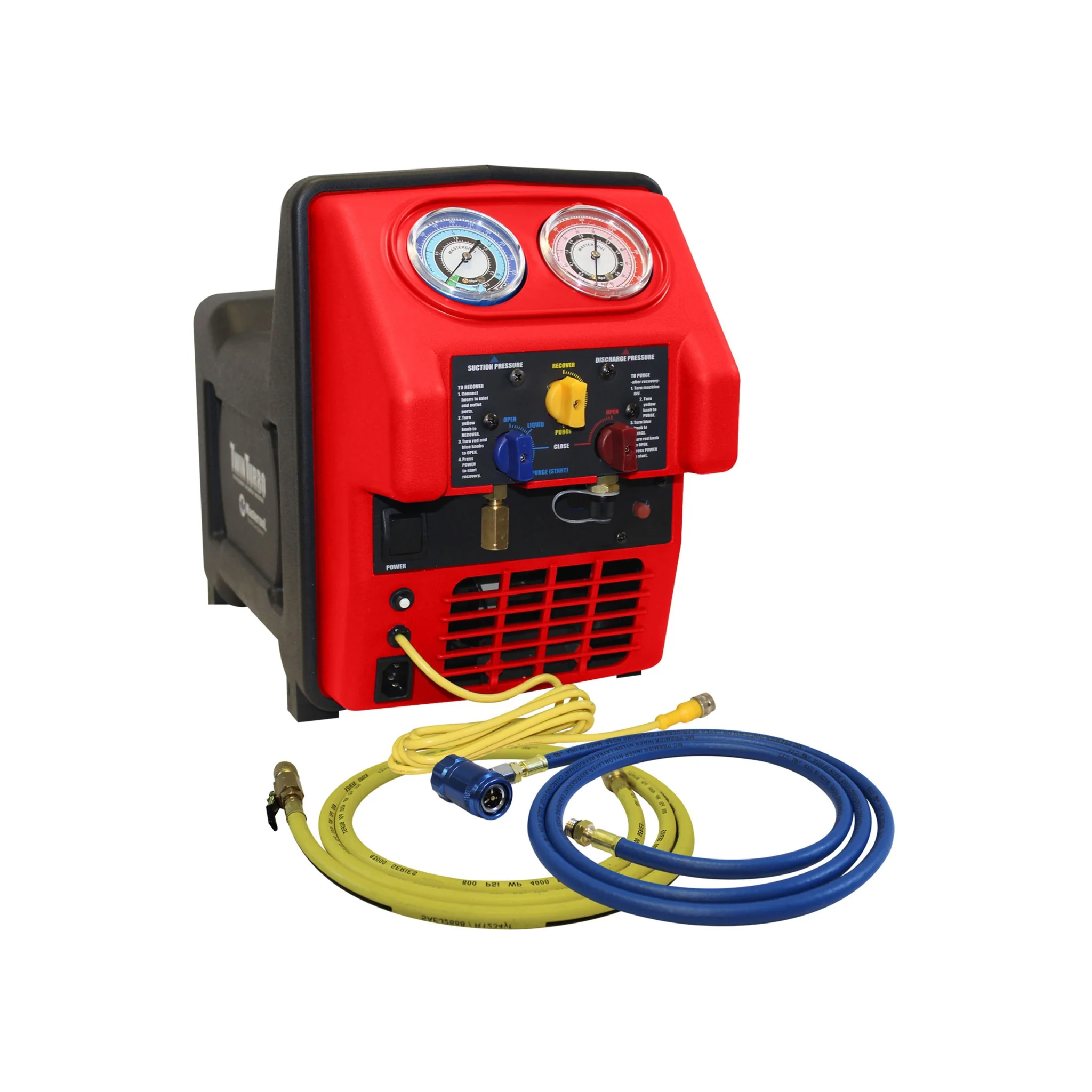 Mastercool 69390-220 Spark Free Twin Turbo Refrigerant Recovery Machine R1234yf 220V - Yuha Electric