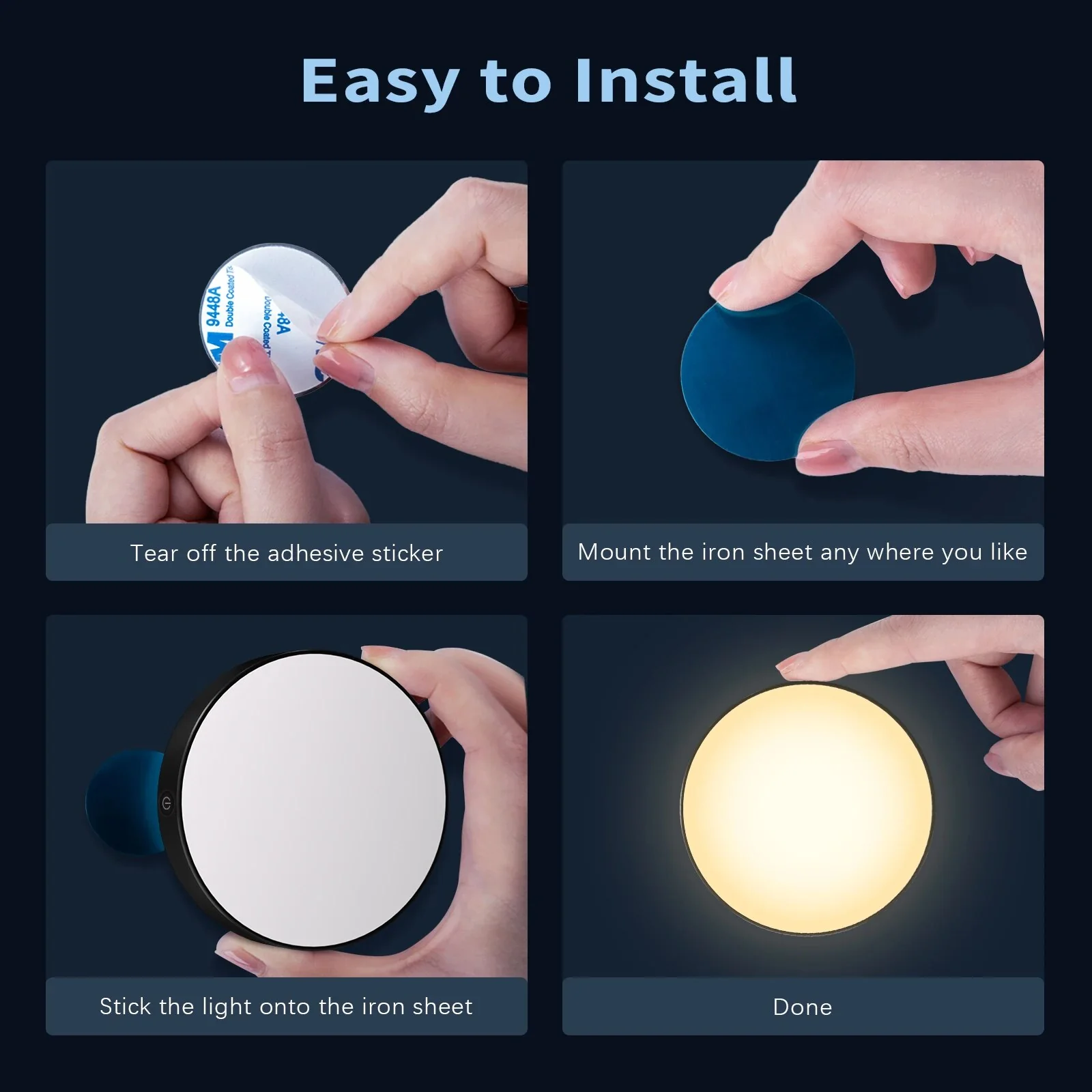 LED Night Lights 2 Pack - Yuha Electric