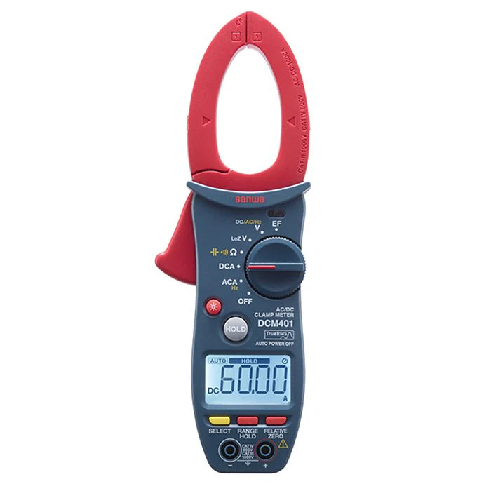 DCM401 | AC/DC Clamp Meter with Multimeter Functionality - Yuha Electric