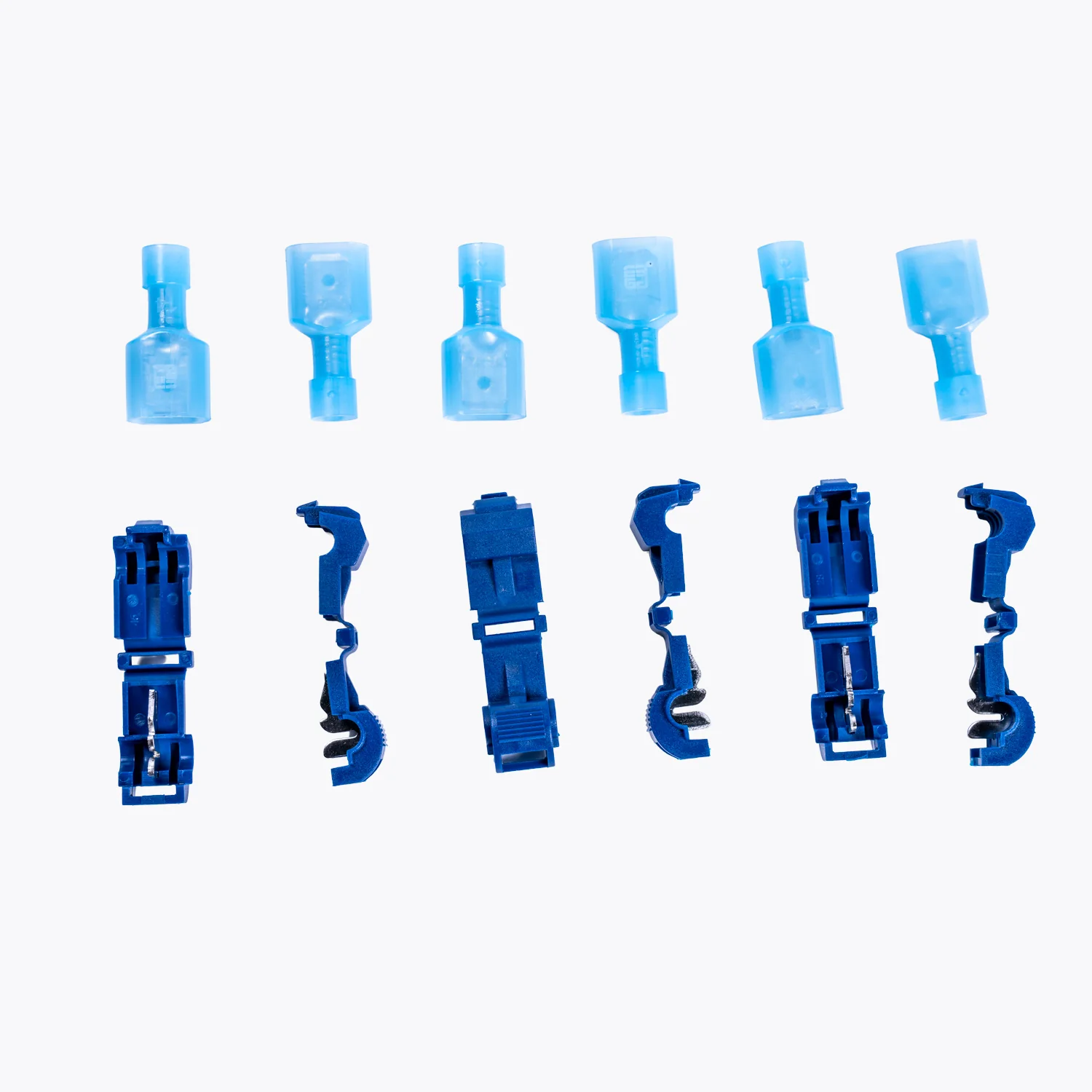 Take Off Connector 4mm Blue (6 pack) - Yuha Electric