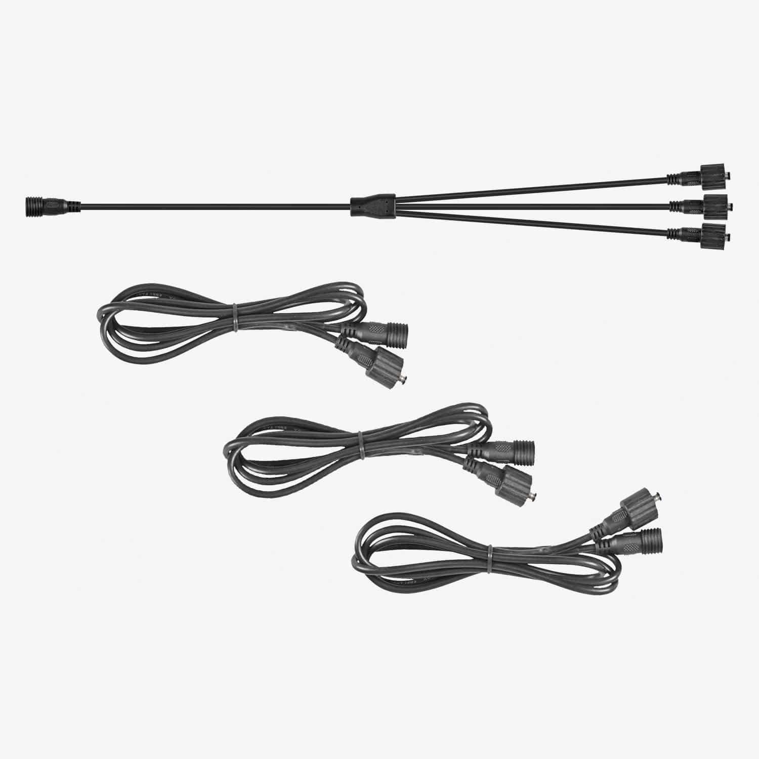 Extension Cable Kit (Black DC Plugs) - Yuha Electric