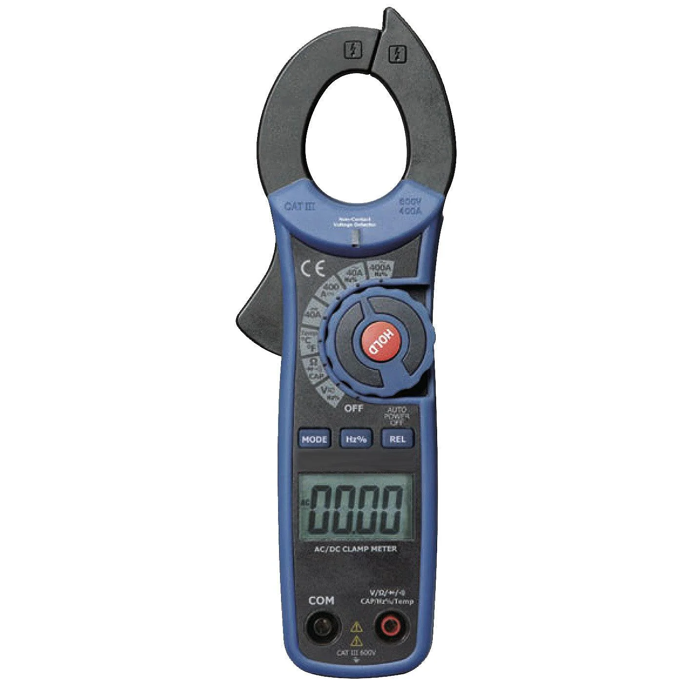 Compact AC/DC Auto Ranging Clamp Meter - Yuha Electric
