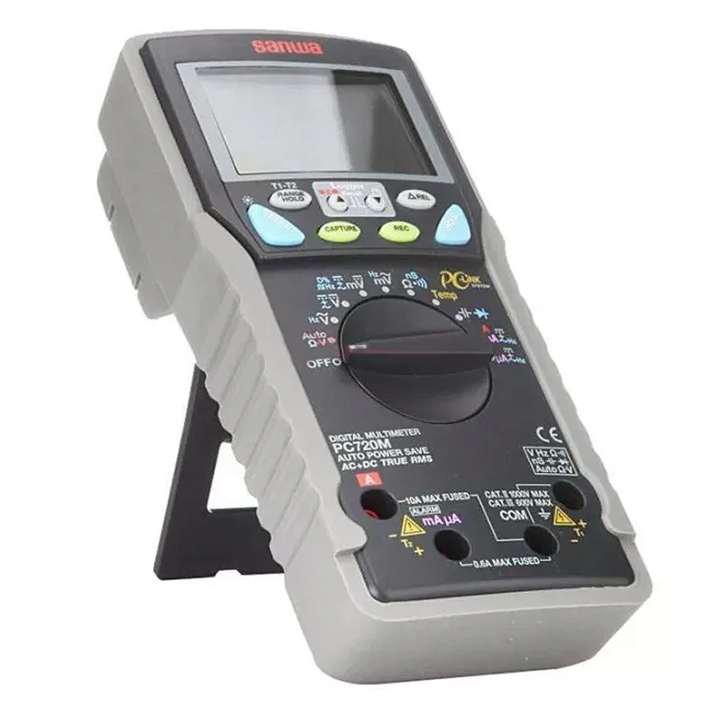 PC720M | Digital Multimeter with True RMS + Datalogging and PC Link - Yuha Electric