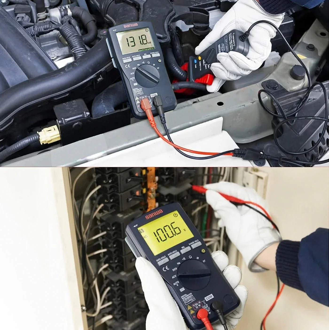 CD5001 | Digital Multimeter with True RMS and EF Sensing - Yuha Electric