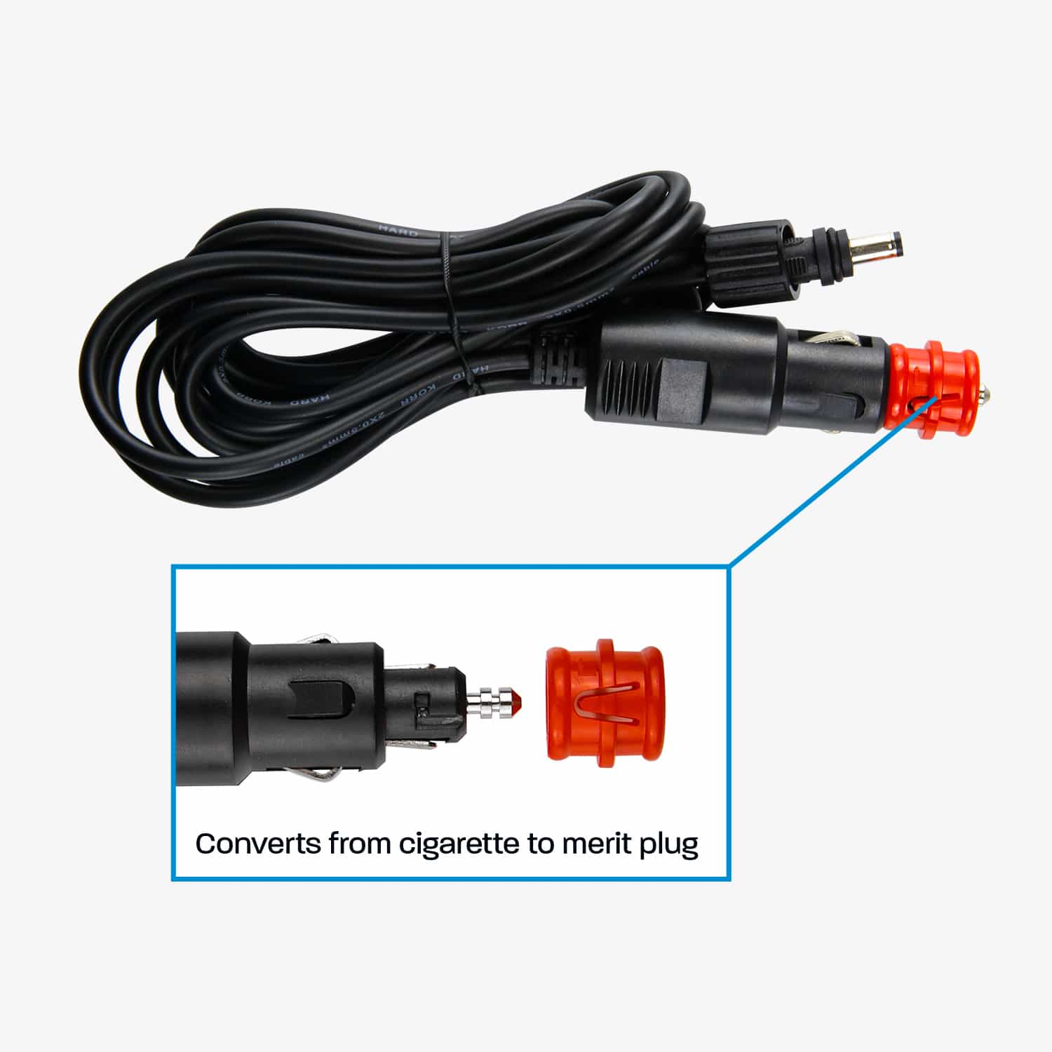 3m DC Power Lead with Cig/Merit Plug - Yuha Electric