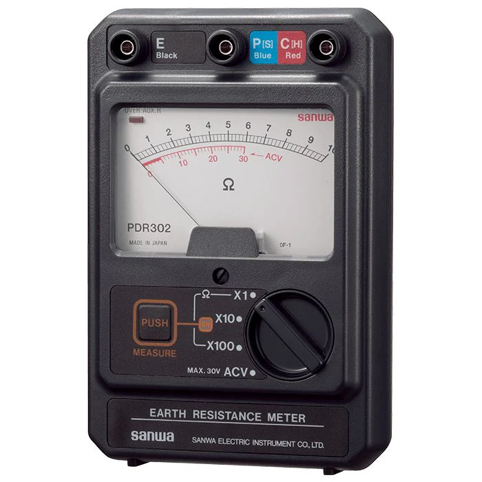 PDR302 | Portable Earth Tester with Phase Detection - Yuha Electric