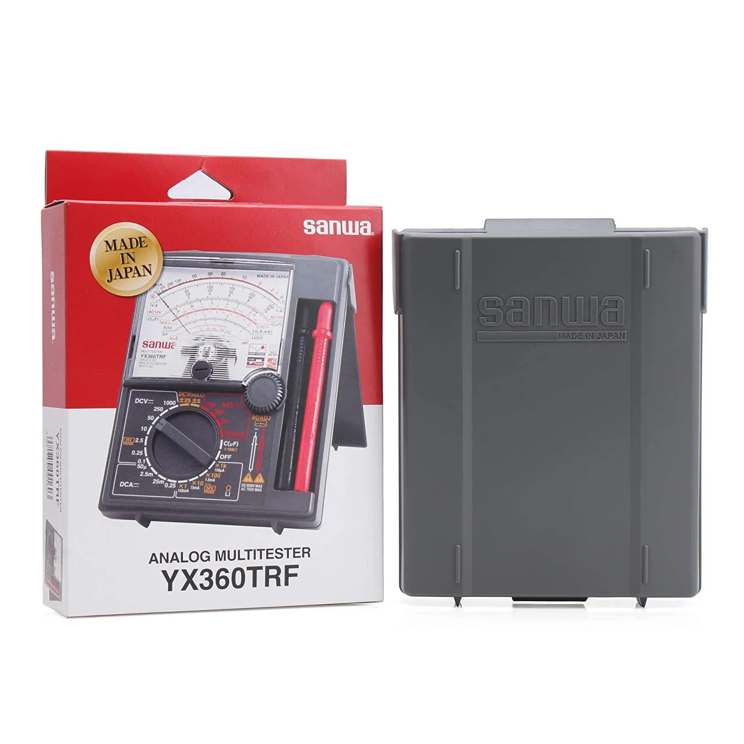 YX360TRF | Analog Multimeter with Built-In Case - Yuha Electric